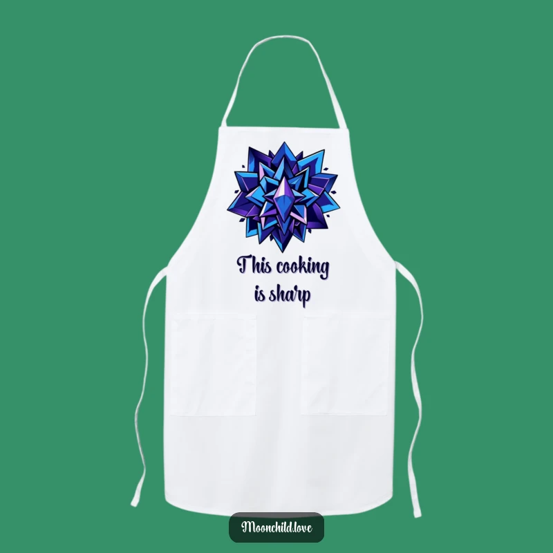 Funny Abstract Shapes Apron: Cook in Style with this Funny Artistic Kitchen Wear