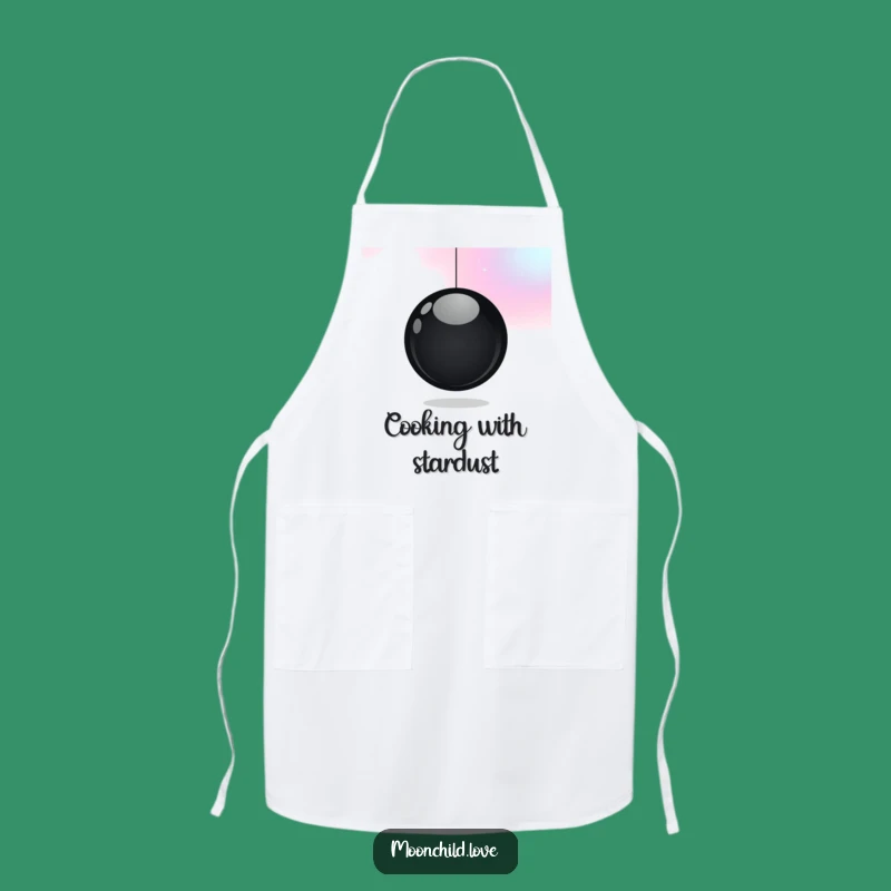 Funny Cosmic Colors Apron: Cook with Wonder in this Funny Kitchen Wear