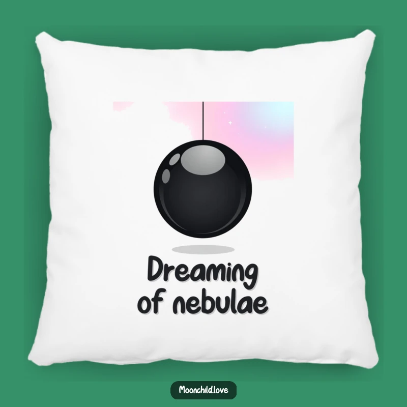 Funny Cosmic Orb Pillow: Cozy Comfort with a Funny, Celestial Touch