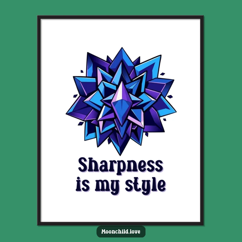 Funny Abstract Shapes Digital Print: Instant Download Funny Modern Art Decor