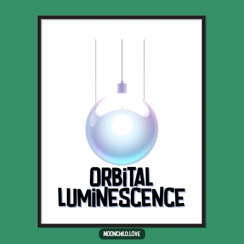 Metallic Orb Funny Digital Art: Instant Futuristic Statement