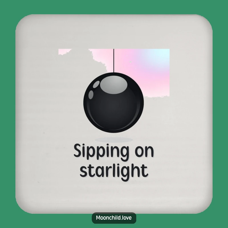 Funny Cosmic Orb Coasters: Protect Surfaces with this Funny, Celestial Set