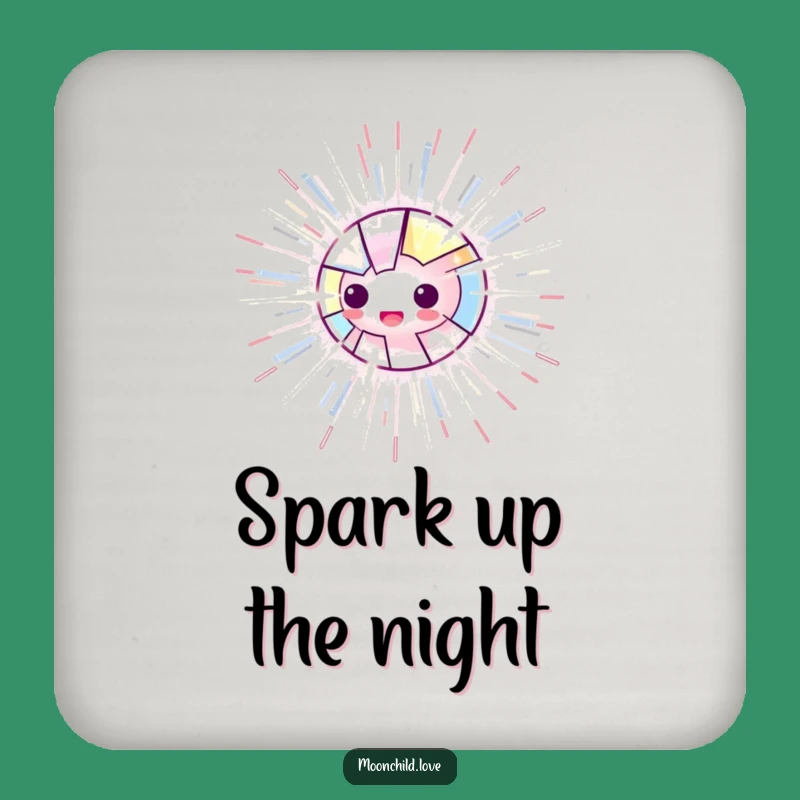 Funny Energy Burst Coasters: Protect Surfaces with this Funny, Electric Set