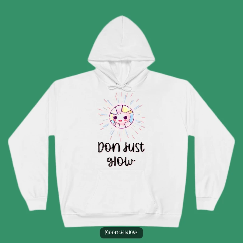 Funny Luminous Object Hoodie: Stay Cozy with this Energetic, Funny Graphic