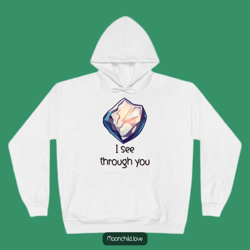 Funny Obsidian Shard Hoodie: Cozy Up with this Darkly Funny Graphic