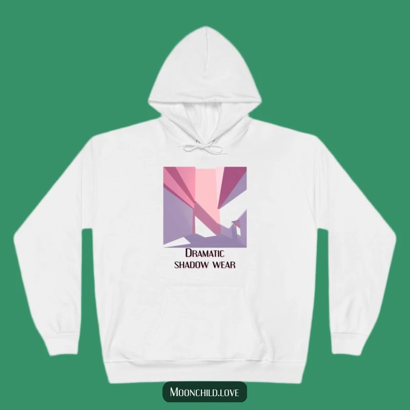 Modern Shadows Hoodie - Cozy Abstract Architectural Comfort Gift