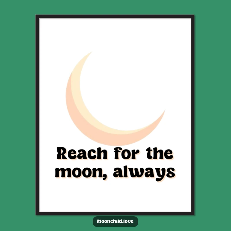Free Printable Geometric Moon Wall Art: Minimalist Funny Downloadable Art Gift