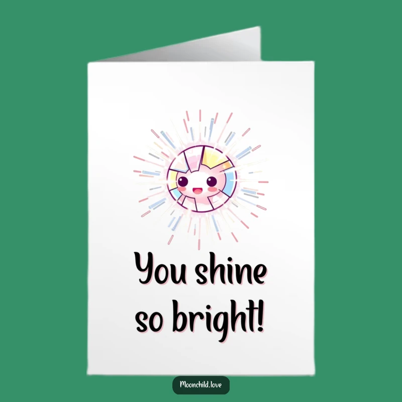 Free Printable Congrats Card: Luminous Object, Electric Lines, Energetic Downloadable Gift