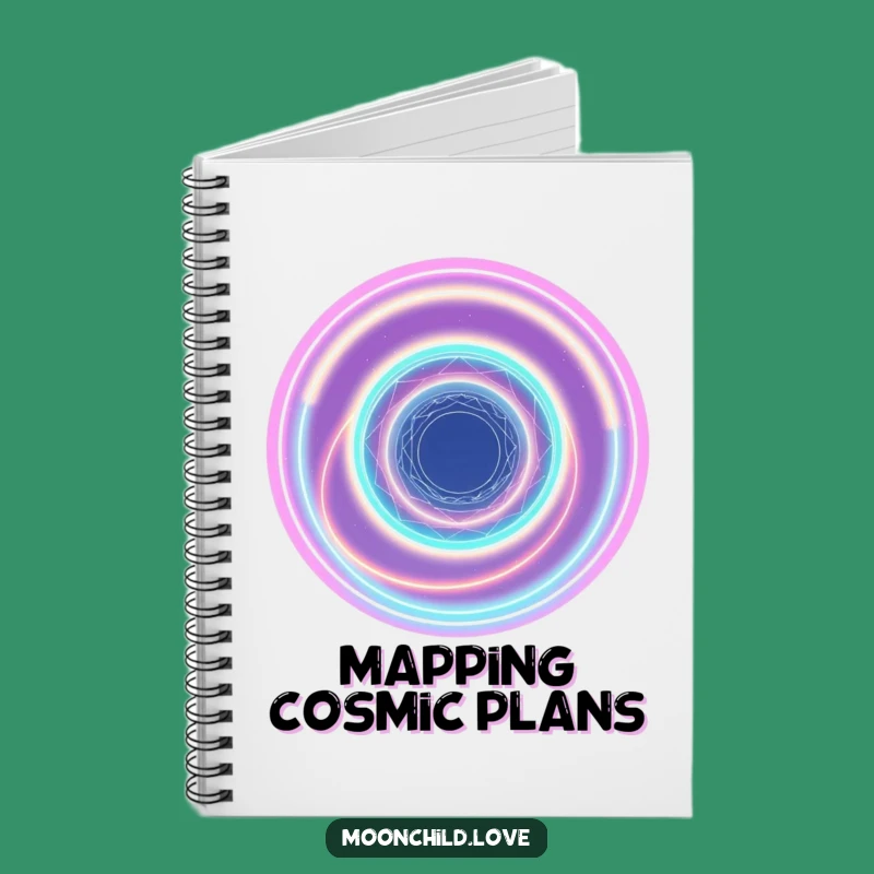 Cosmic Vortex Funny Notebook: Journal Your Galactic Thoughts