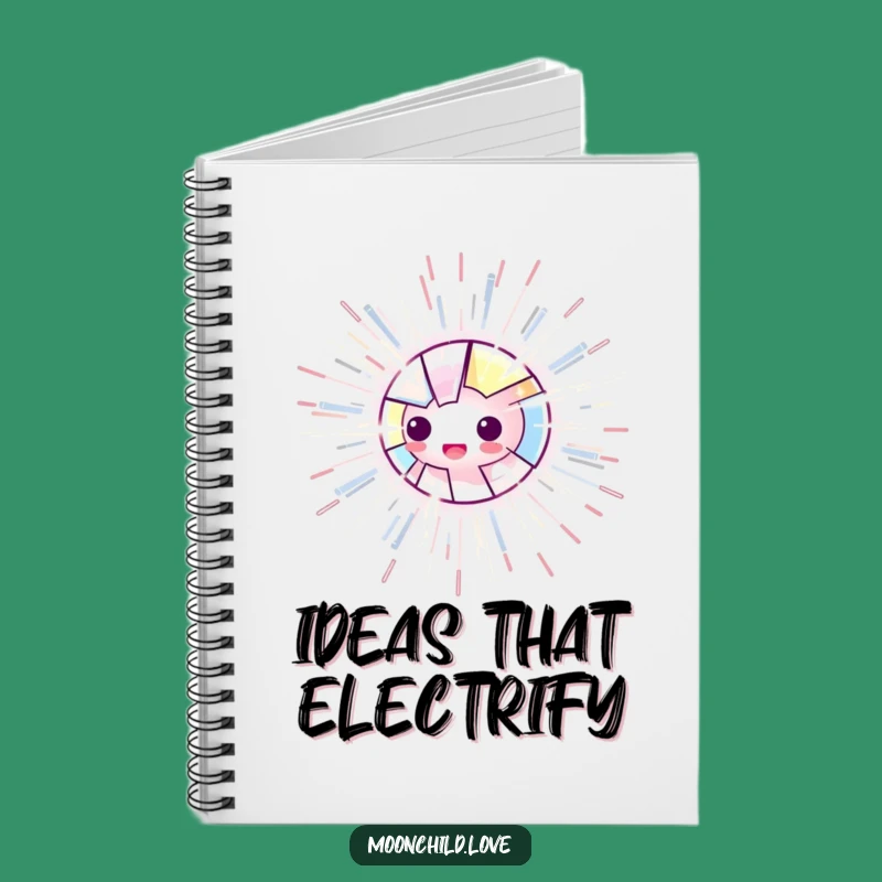Funny Energy Burst Notebook: Capture Ideas with this Funny, Electric Journal