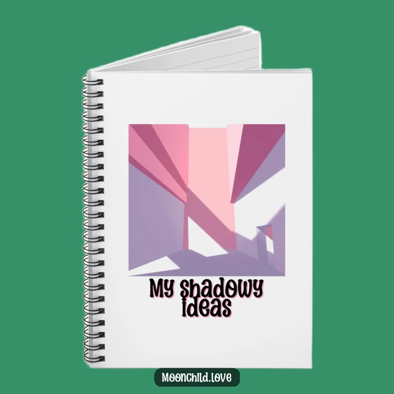 Modern Lines Notebook - Abstract Architectural Design Journal Gift